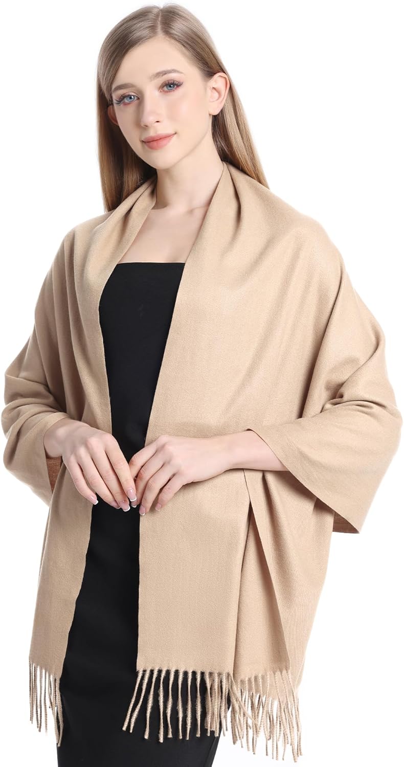 Sofier Pashmina Shawls And Wraps for Women for Evening Dress Warm Winter Scarf Wedding Bride Bridesmaid Gifts Cashmere Feel - Image 5